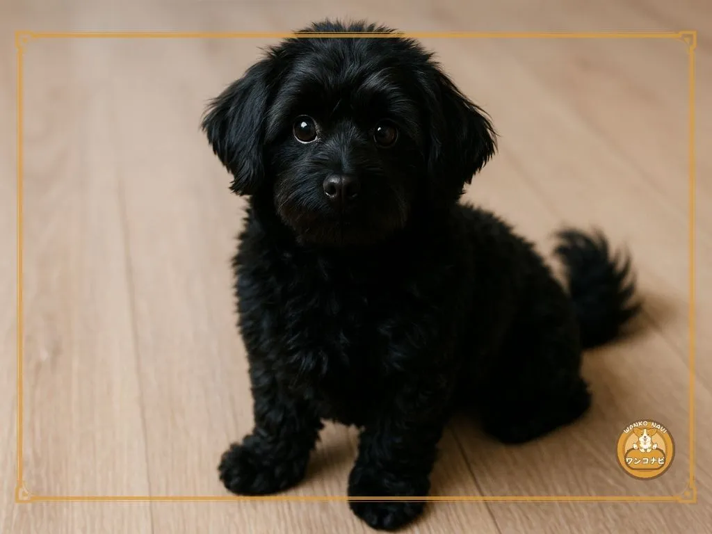 チワプー成犬 黒色の魅力